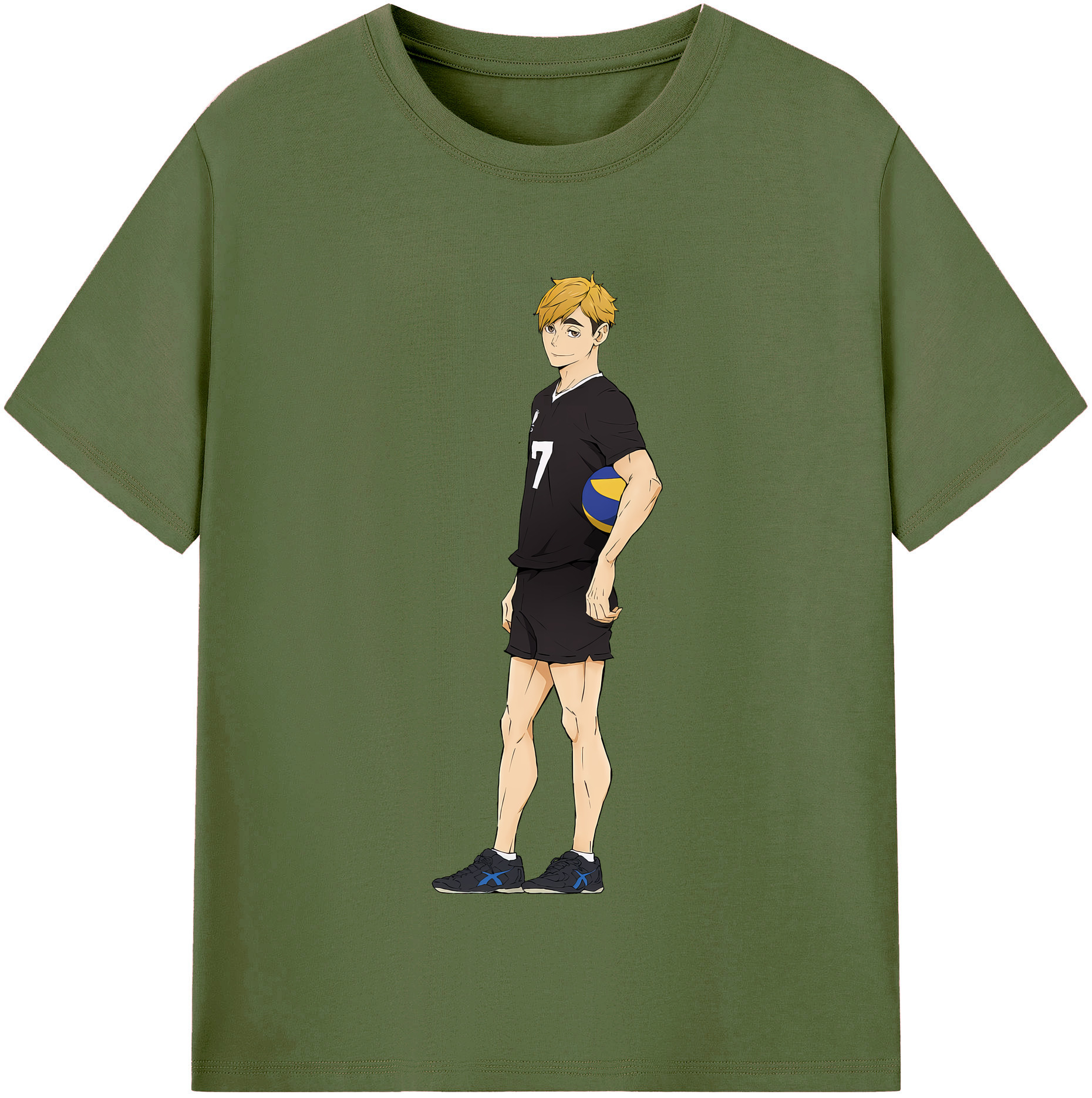 （画像用） ハイキュー!! Haikyu!! 綿100％半袖Tシャツ（フロントプリント）